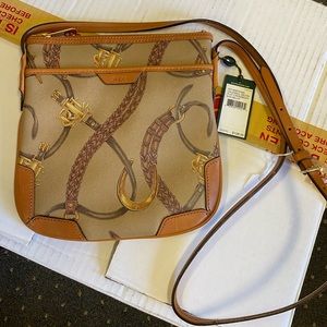 Lauren by Ralph Lauren Belting Cross body Tan
